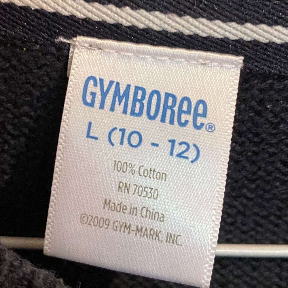 Ribbed cable holiday navy sweater boys 12/14 - Picture 2 of 4